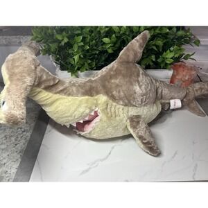 22" Disney Anchor Head Shark Puppet Plush Stuffed Animal‎ From Finding Nemo